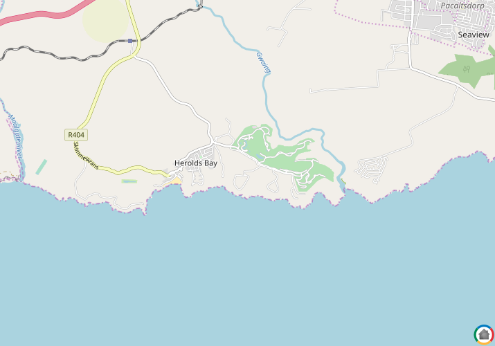 Map location of The Brink Eco Estate